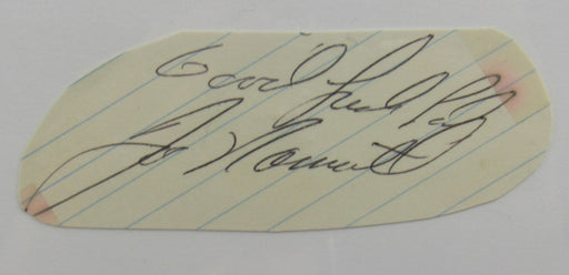 Joe Namath Cut Signed Auto PSA/DNA Encapsulated XVI