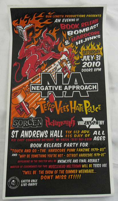 Large Tesco Vee and the Meatmen Lot - Touch and Go, War of the Superbikes and more