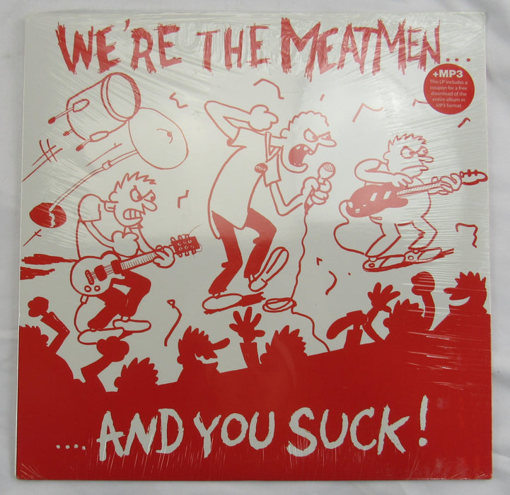 Large Tesco Vee and the Meatmen Lot - Touch and Go, War of the Superbikes and more