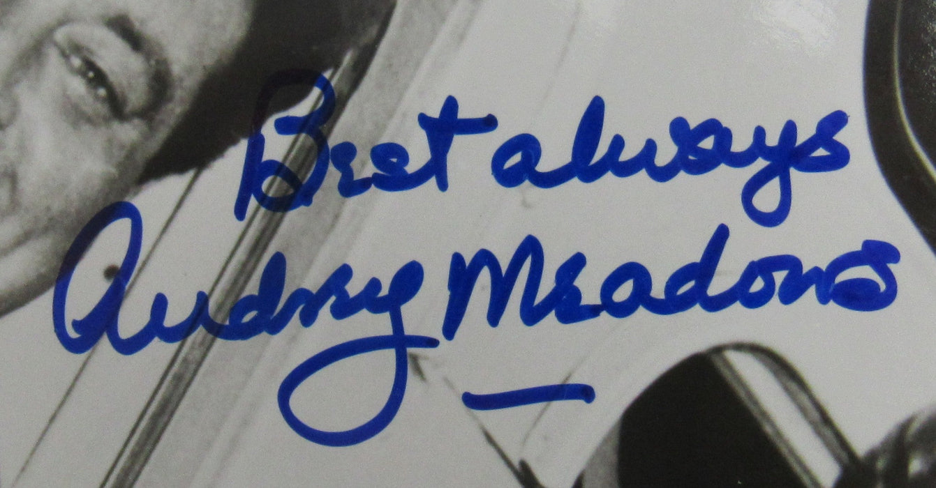 Art Carney + Audrey Meadows Signed Auto 8x10 Photo PSA/DNA H91857