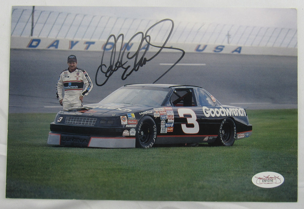 Dale Earnhardt Jr. Signed Auto 6x9 Photo JSA D91076