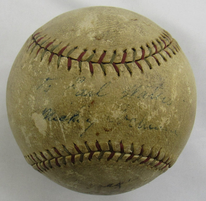 Mickey Cochrane Signed Auto Baseball JSA LOA X82352