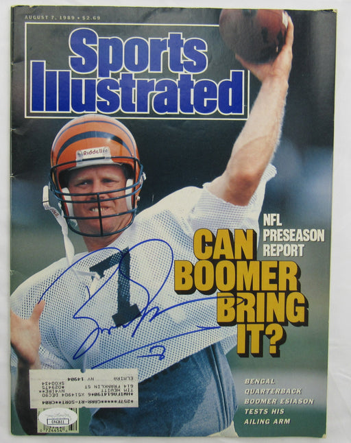 Boomer Esiason Signed Auto Sports Illustrated Magazine JSA CF42611