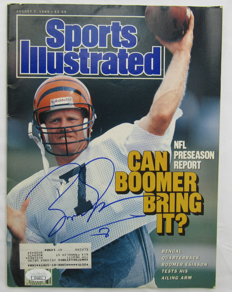 Boomer Esiason Signed Auto Sports Illustrated Magazine JSA CF42611
