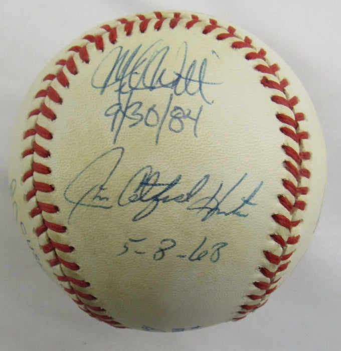 Sandy Koufax Jim Hunter Jim Bunning +4 Signed Auto Baseball JSA LOA B76924