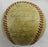 Rogers Hornsby Ted Kluszewski Earle Brucker Sr +17 1952 Reds Team Signed Auto Baseball PSA/DNA LOA W08112