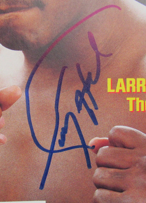 Larry Holmes Signed Auto Sports Illustrated Magazine JSA CF42638