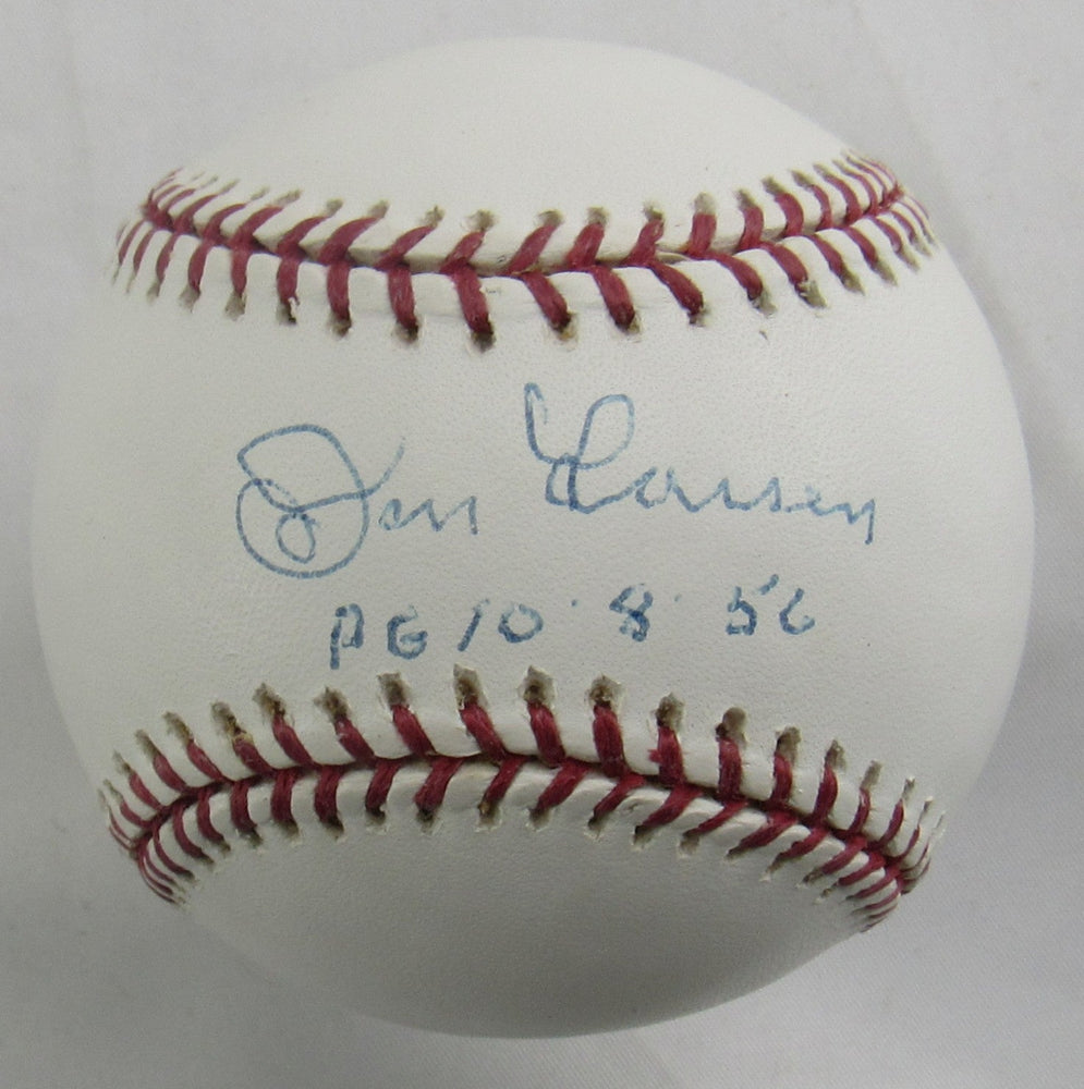 Don Larsen Signed Auto Baseball MLB Hologram