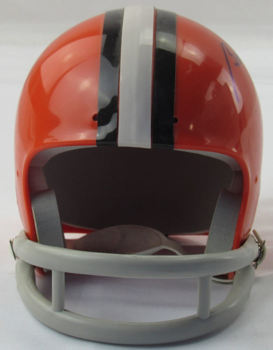 Bill Willis Signed Auto Mini Helmet JSA CF42895