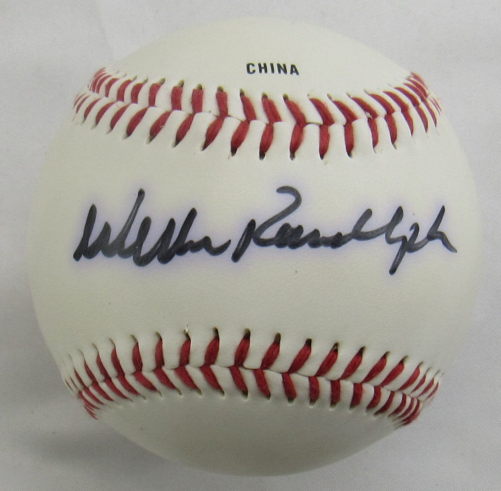 Willie Randolph Signed Auto Baseball B171