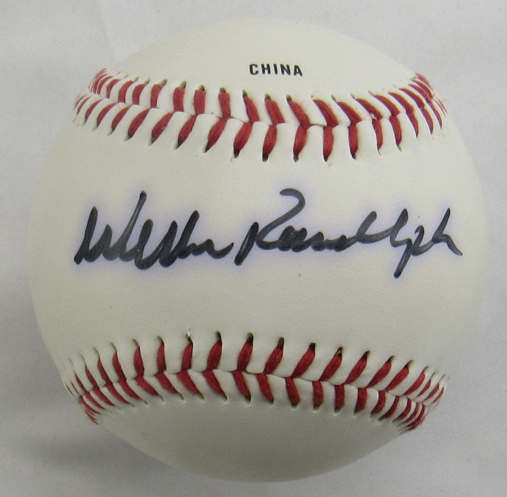 Willie Randolph Signed Auto Baseball B171