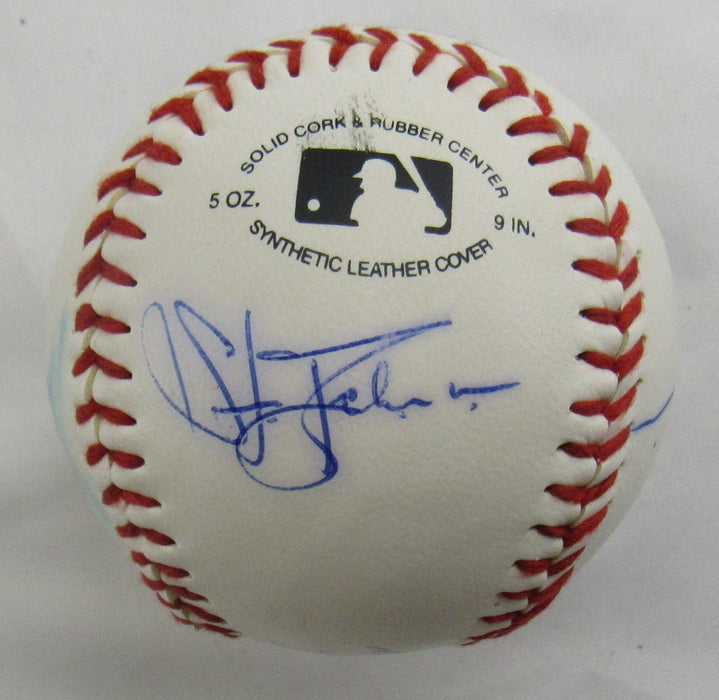 Amos Otis Stan Bahnsen Jack Billingham +3 More Signed Auto Baseball B171