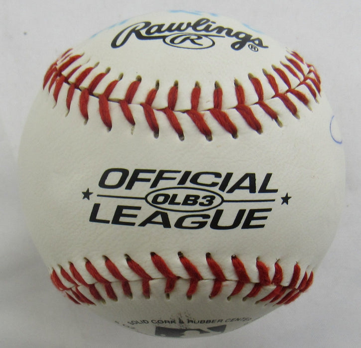 Amos Otis Stan Bahnsen Jack Billingham +3 More Signed Auto Baseball B171