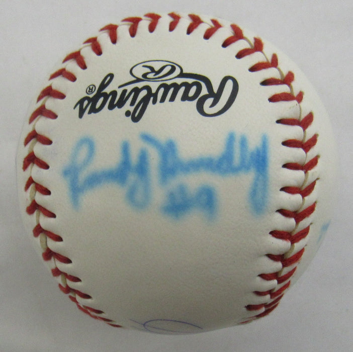 Amos Otis Stan Bahnsen Jack Billingham +3 More Signed Auto Baseball B171