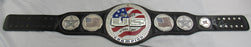 John Cena Signed WWE United States Championship Replica JSA CL29253