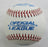 Frank Howard Tommy Davis Stan Bahnsen Toby Hall +1 More Signed Auto Baseball B171