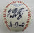 Fernando Tatis Ike Davis Nick Evans Chris Carter Signed Auto Baseball B171