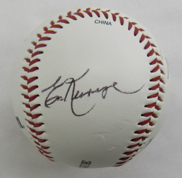 Darryl Strawberry Ed Kranepool Ron Swoboda Ralph Branca Signed Auto Baseball B171