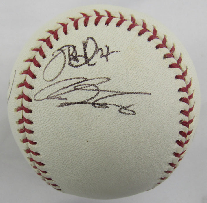 Rodrigo Lopez Bruce Chen Kris Benson +3 Signed Auto Rawlings Baseball B159