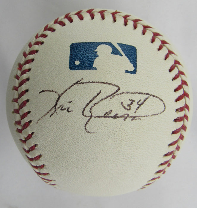 Rodrigo Lopez Bruce Chen Kris Benson +3 Signed Auto Rawlings Baseball B159