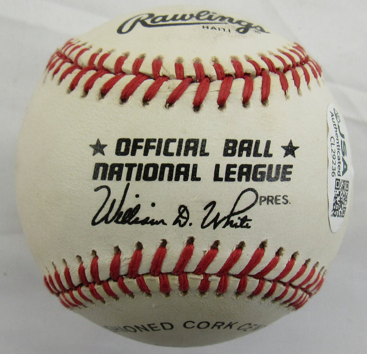 Dwight Gooden Signed Rawlings Baseball JSA CL29236