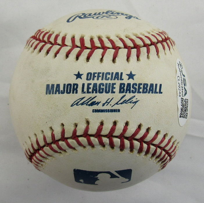 Johnny Damon Signed Rawlings Baseball JSA CL29244