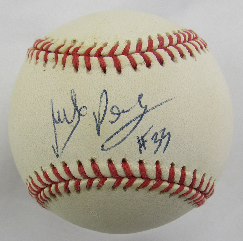 Melido Perez Signed Auto Rawlings Baseball B159