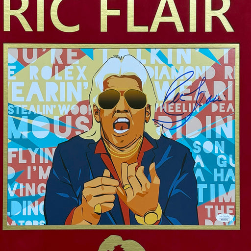 Ric Flair Hand Signed & Framed Wrestling 11x14 Photo (JSA)