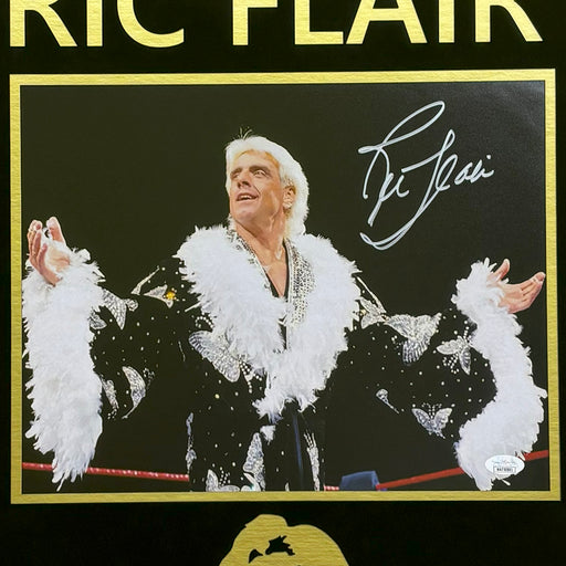 Ric Flair Hand Signed & Framed Wrestling 11x14 Photo (JSA)