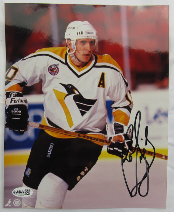 Ron Francis Signed 8x10 Photo JSA CL29193