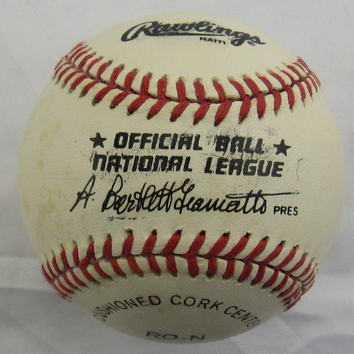Ricky Jordan Signed Auto Rawlings Baseball B160 V