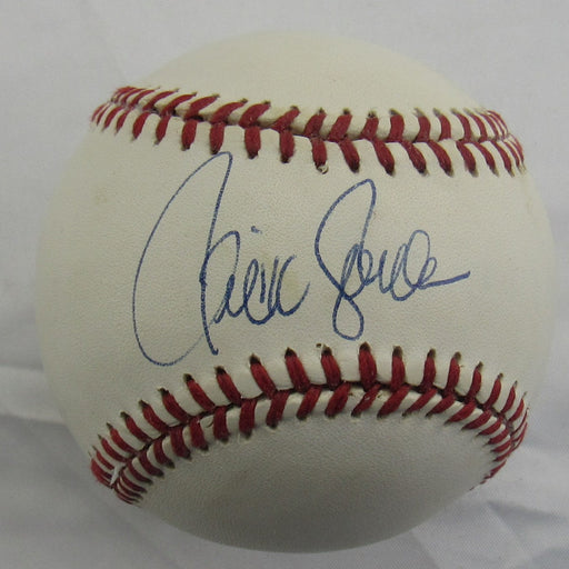 Ricky Jordan Signed Auto Rawlings Baseball B160 VI