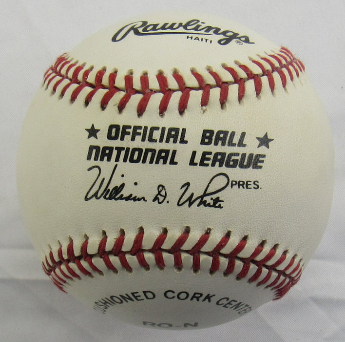 Ricky Jordan Signed Auto Rawlings Baseball B160 VI