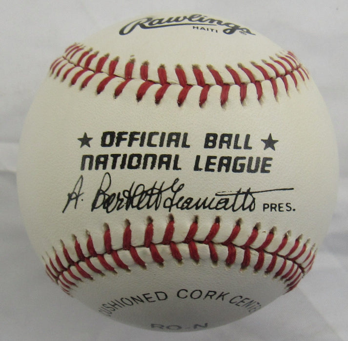Ricky Jordan Signed Auto Rawlings Baseball B160 VIII