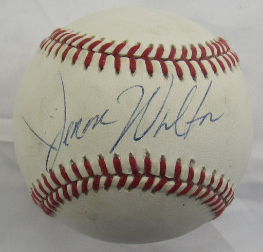Jerome Walton Signed Auto Rawlings Baseball B160 IV