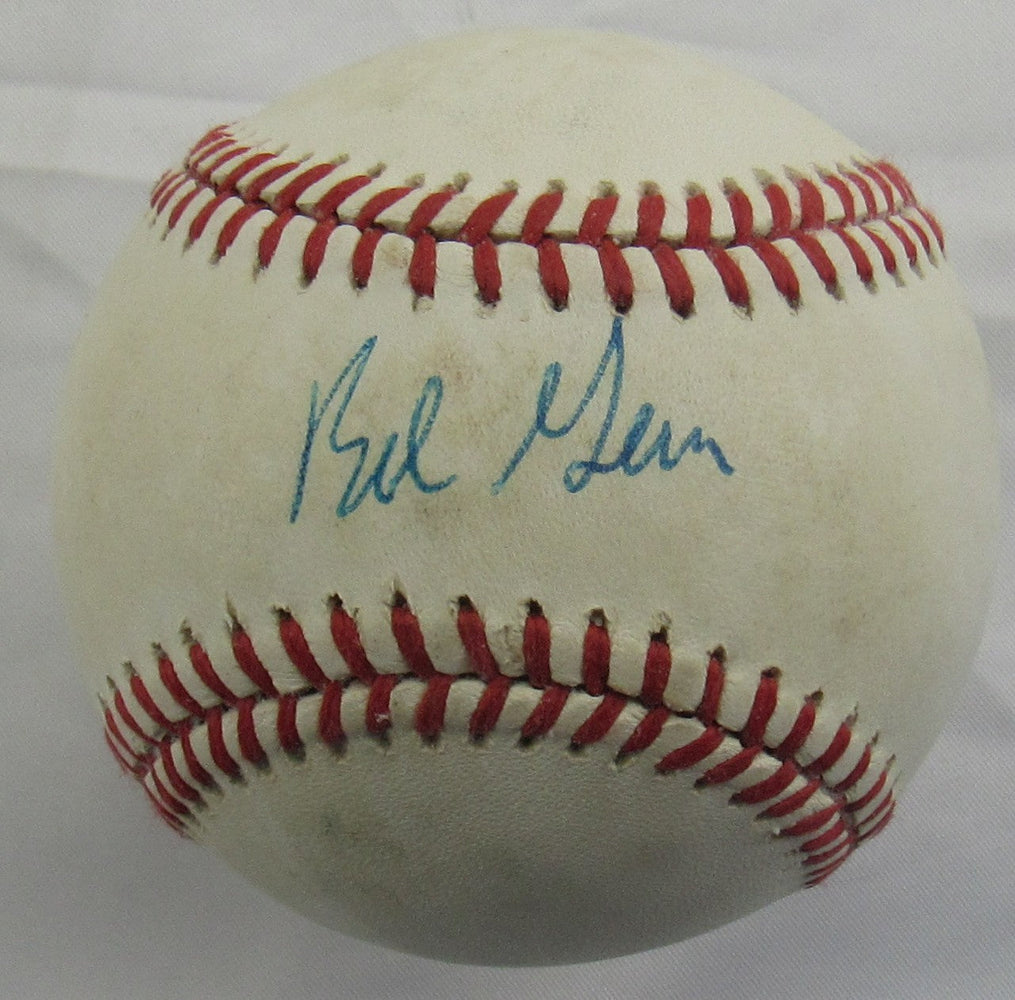 Bob Geren Signed Auto Rawlings Baseball B152