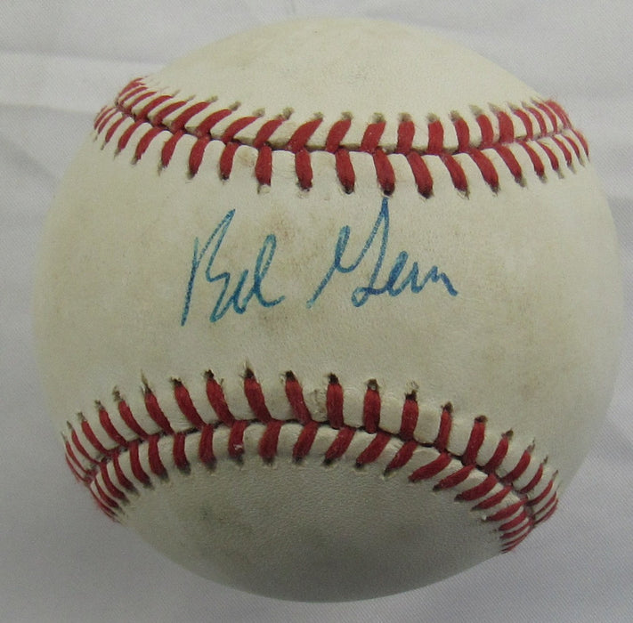 Bob Geren Signed Auto Rawlings Baseball B152