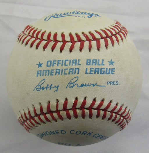 Bob Geren Signed Auto Rawlings Baseball B160