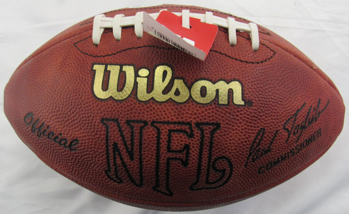 Joe Montana and Jerry Rice Signed Auto Wilson Football JSA CL29211