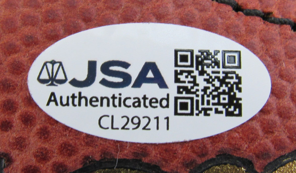 Joe Montana and Jerry Rice Signed Auto Wilson Football JSA CL29211