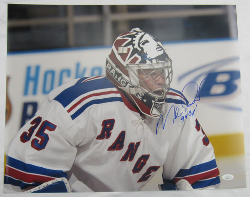 Mike Richter Signed Auto 16x20 Photo w/ Insc JSA WB164715