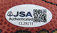 Joe Montana and Jerry Rice Signed Auto Wilson Football JSA CL29211