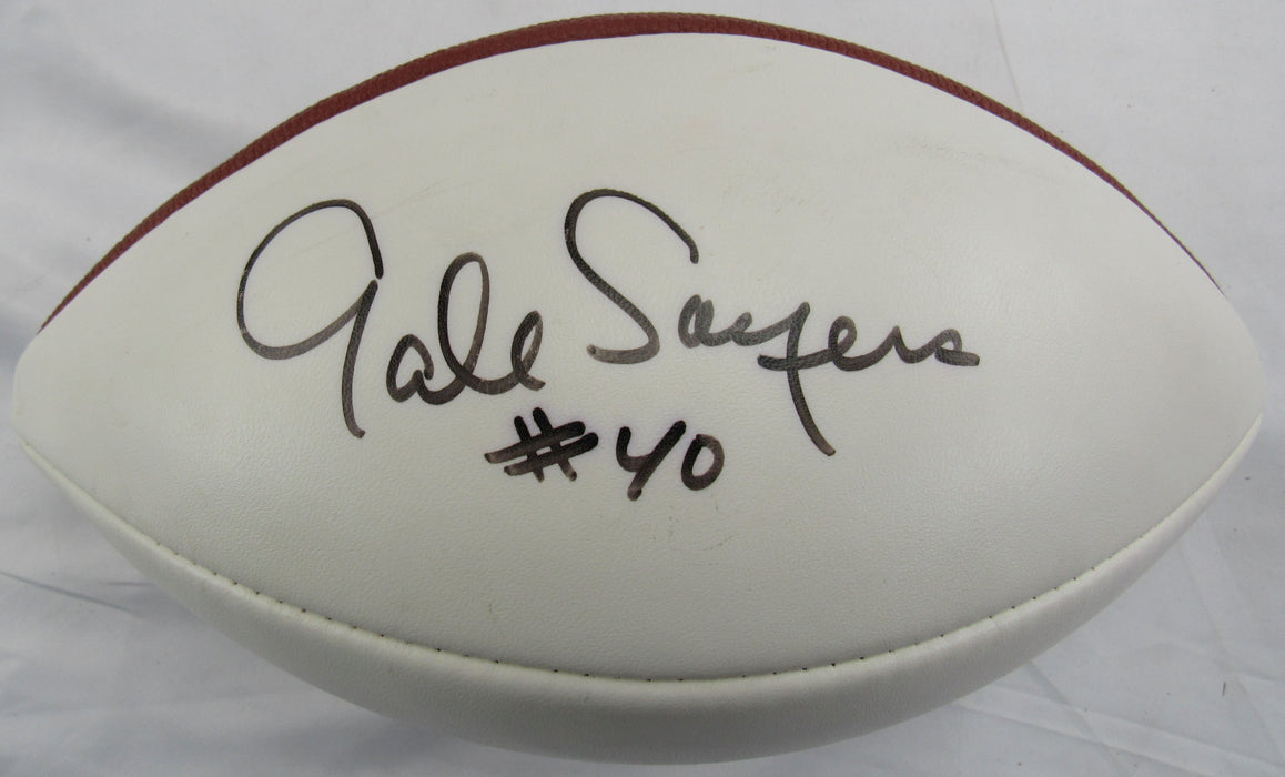 Gale Sayers Signed Auto Wilson Football JSA CL29208