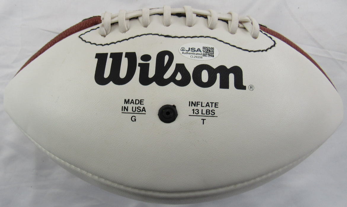 Gale Sayers Signed Auto Wilson Football JSA CL29208