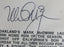 Mark McGwire Signed Encapsulated Envelope PSA/DNA