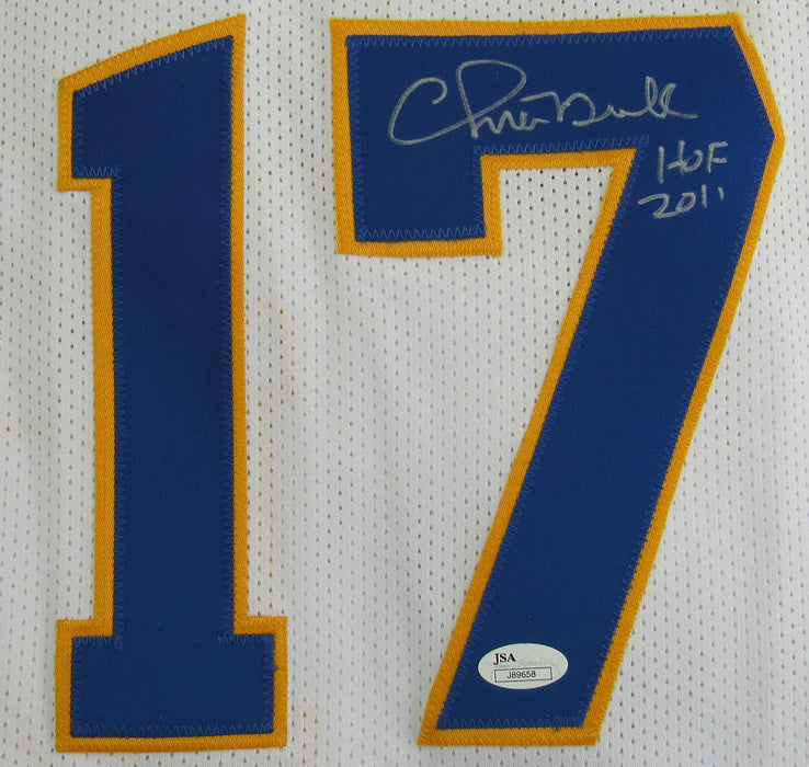 Chris Mullin Signed Auto Warriors Basketball Jersey w/ HOF Insc JSA J89658