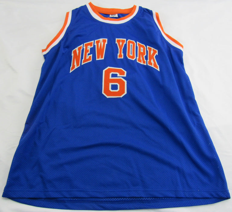 Kristaps Porzingis Signed Auto Knicks Basketball Jersey JSA WP054206