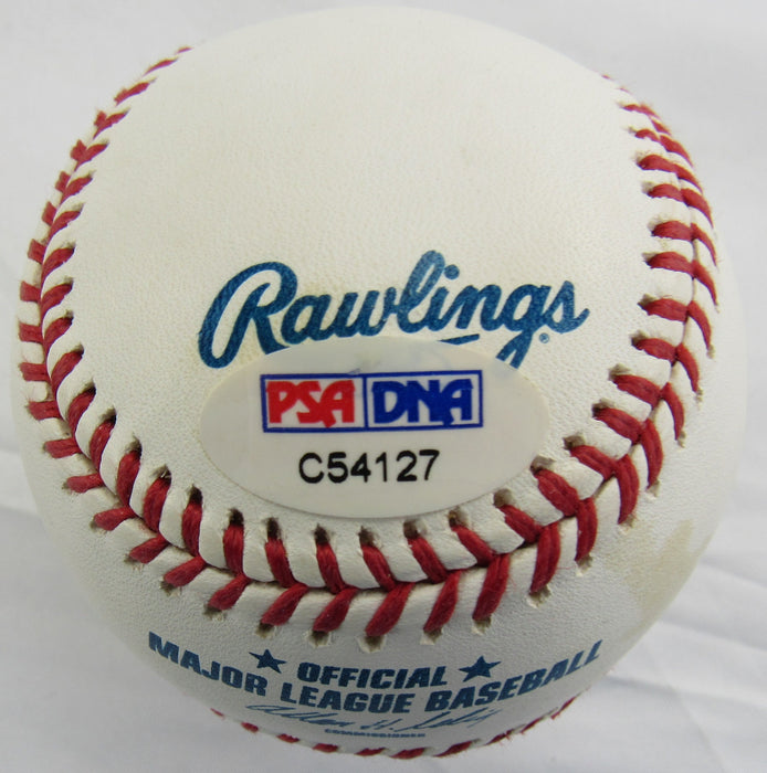 John Wetteland Signed Rawlings Auto Baseball w/ Insc PSA/DNA C54127