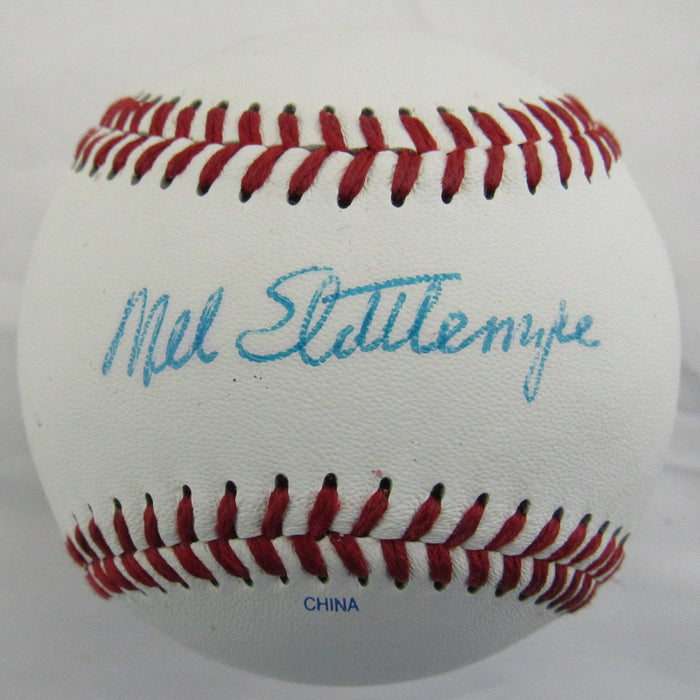 Mel Stottlemyre Signed Auto Rawlings Baseball B165
