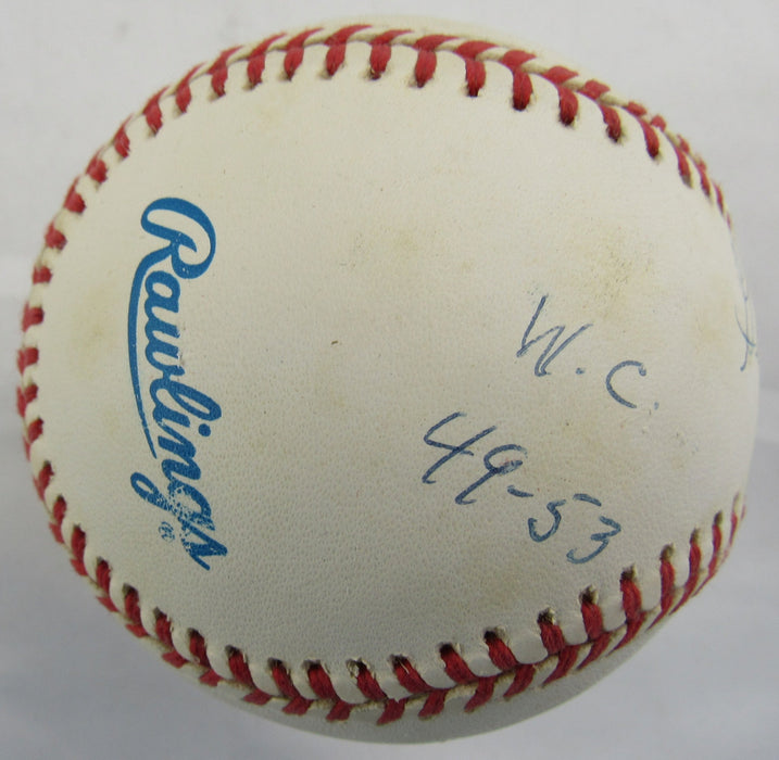 Gene Woodling Signed Auto Rawlings Baseball w/ Insc B170